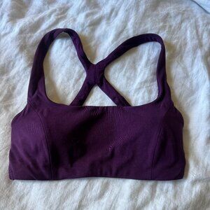 Lululemon Strappy Sports Bra Purple Size 2